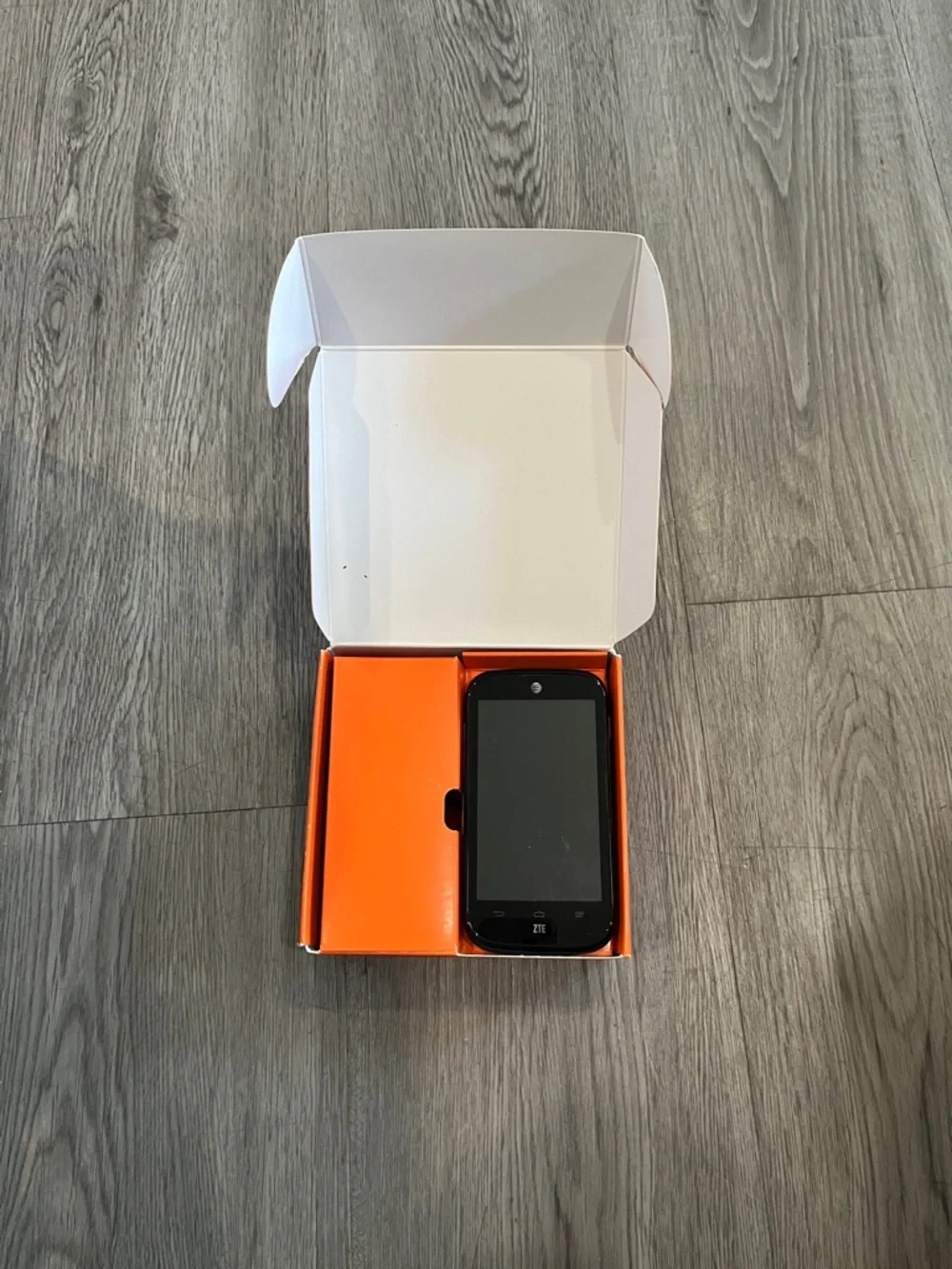 ZTE Compel Prepaid Cell Phone - Orange Packaging